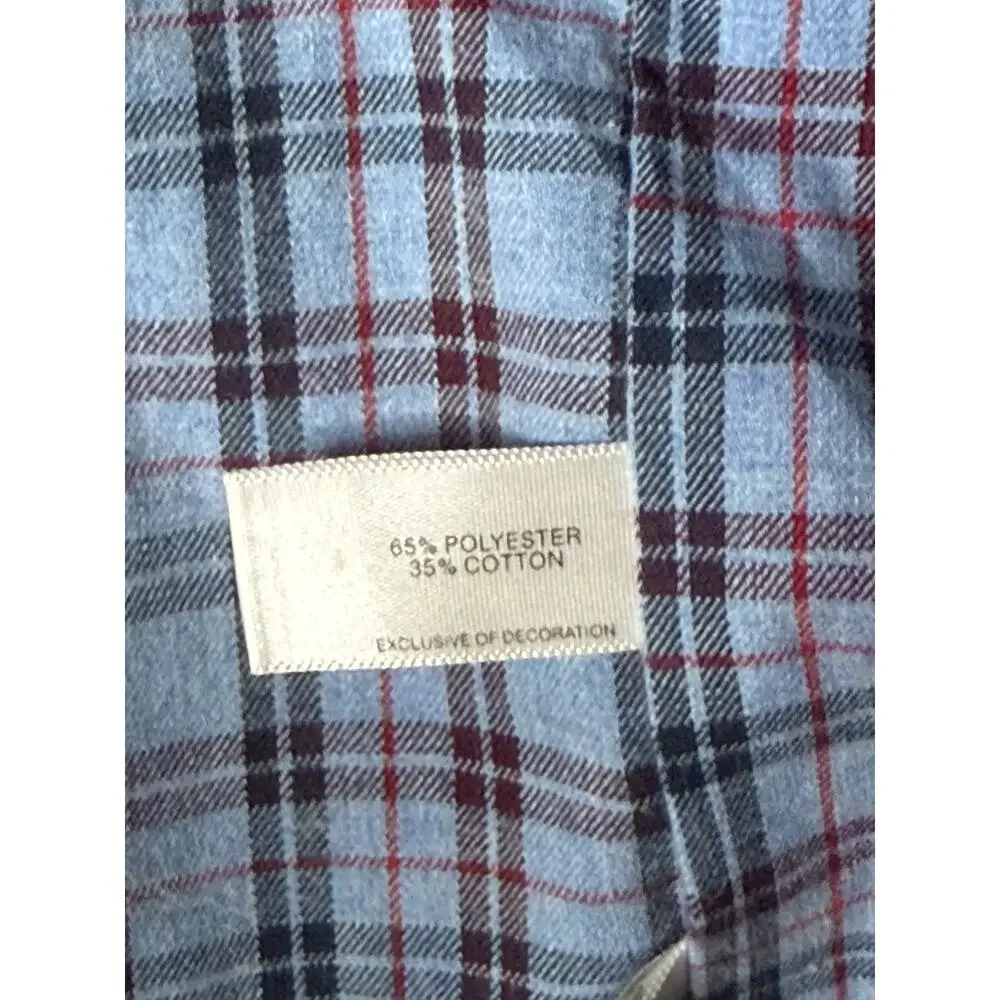 Cutter & Buck Barn Field Jacket Olive Plaid Lined Outdoor Men’s Coat